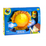 Detská nočná lampa so zvukmi slnko